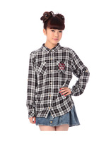 プレーンチェックシャツ