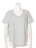 【BED＆BREAKFAST】Sunset　Stripe　U−Neck　Tee