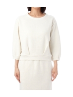 ふくれジャカード迷彩風プルオーバー