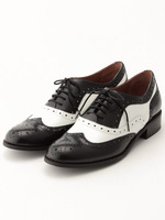 【mio　notis】ガラスレザーレースアップシューズ