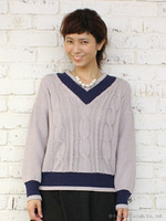 【mystic】チルデンテーブルニットプルオー