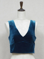 ベロアビスチェ