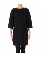 切り替えウールワンピース