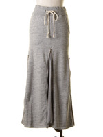 粗挽杢裏毛スライダーロングスカート