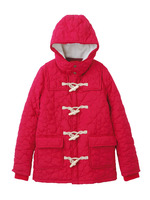 STAR QUILTING DUFFEL COAT