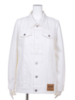 Selvedge long denim jacket