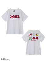 【X-girl Disney Collection】SYMBOLS S/S BIG TEE