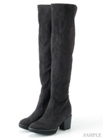 インヒール美脚ニーハイブーツ