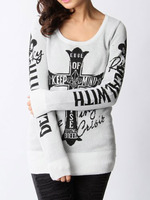 クロス柄ジャガードTOPS