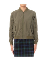 ミリタリー風ジップアップジャケット