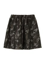 ラメ使いデザインフレアスカート