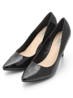 ポインテッドトゥパテントパンプス