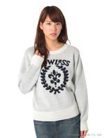 ループジャガード長袖PO