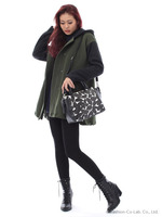 裏毛ミリタリージャケット