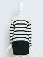 【BONICA dot GARDEN】圧縮ボーダーニット