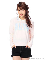 【Tralala】ラインリブプルオーバー