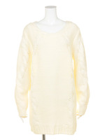 ネックケーブルニットOP