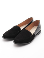 コンビネーションローファーパンプス