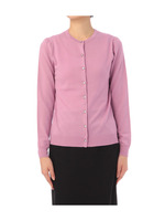 ハイゲージクルーネックニットカーディガン