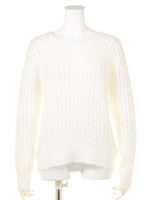 フェザーニットプルオーバー