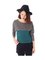 マルチカラーニットソープルオーバー