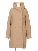 【mystic】フードボアロングコート