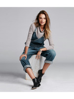 デニムサロペットパンツ