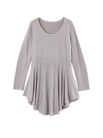 プレミアムタッチミニフレアワンピ 