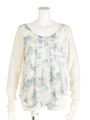 シースルーフラワーシフォンTOP