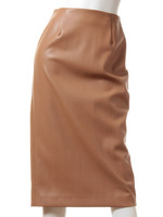 フェイクレザータイトスカート