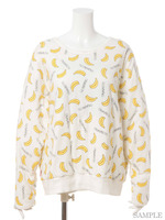 L9750 バナナPtリバーシブルトレーナー