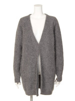 アンゴラVネックカーディガン