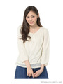 ニットシフォンTOPS