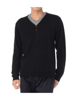 レイヤードニットプルオーバーセット