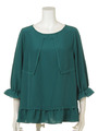 CREPE DE CHINE DRESS BL