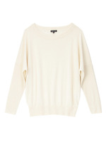 [L]ベーシックドルマンニット