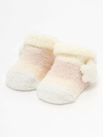 moco moco’スムーズィー’マルチボーダーbabyソックス