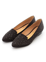 キラキラオペラウェッジパンプス