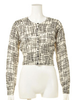 テクスチャーニットカーディガン