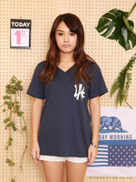 【BLUE CHIP】LAC V-NECKT-SHIRT