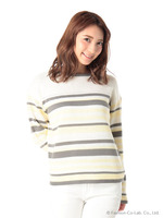 【最新セシルブック掲載】マルチボーダーニット