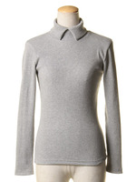 リブカラートップス