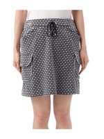 千鳥ベロアスカート