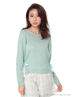 脇レースモヘアライクP/O裾レースタ