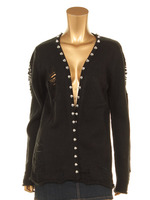 ブロークン前下りカーディガン