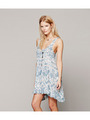 FLORAL TRAPEZE SLIP