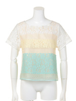 【DUO】 3配色レースAラインBL