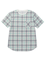 ビッグシルエットオリジナルチェックプリントTシャツ