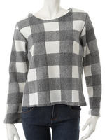 【ECURY】ブロックチェックトップス