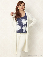 【スペシャルプライス】スラブニットロングカーデ